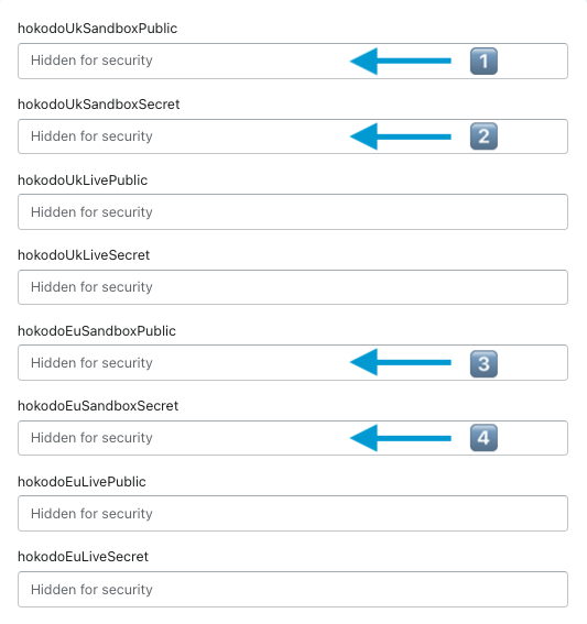 Configuration form in Shopify Admin